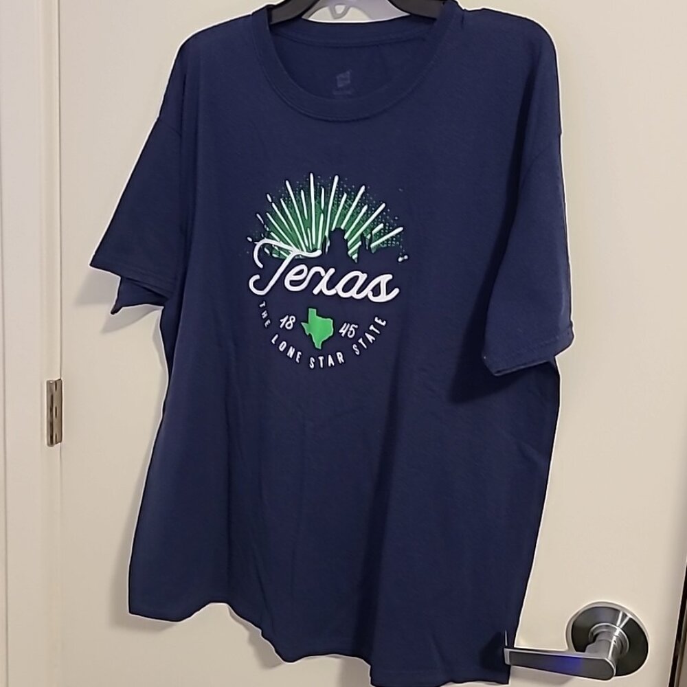 Hanes Texas Graphic T-Shirt XL Multi-Color Ladies Pre-Owned Outdoors‎ Casual